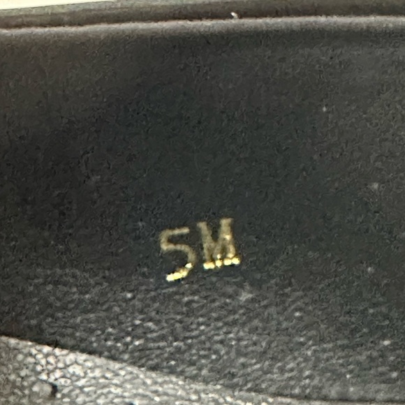 VanEli Studded Black Flats Size 5 - Picture 7 of 7